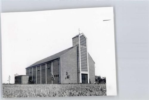 Zweidorf Foto mit Negativ, Kirche