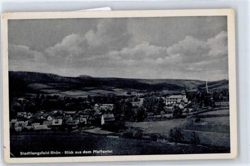 Stadtlengsfeld Blick aus dem Pfaffental