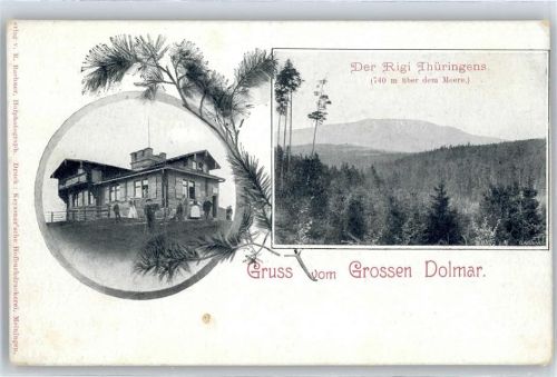 Meiningen großer Dolmar verziert