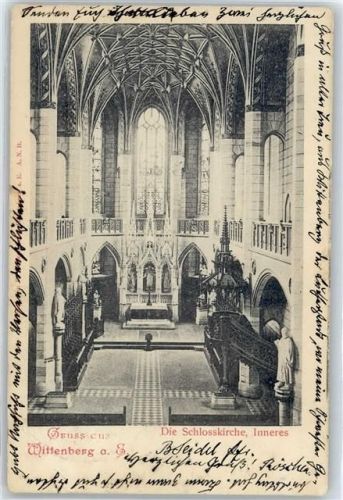 06886 O4600 Lutherstadt Wittenberg - Schlosskirche