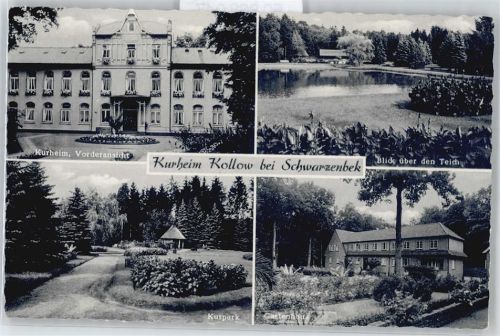 Kollow Kurheim, Kurpark, Teichpartie