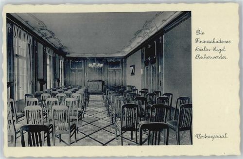 Tegel WK II, Finanzakademie, Reiherwerder