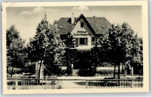 Werdau Gaststätte Seehaus Koberbachtalsperre