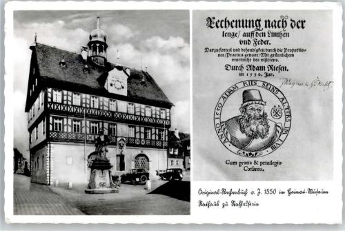 Staffelstein Rathaus , Marke entfernt