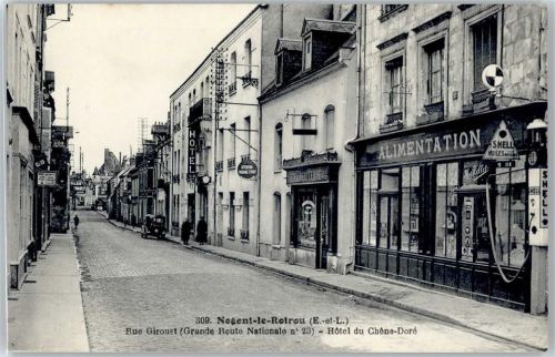 Nogent Rue Girouet, Hotel du Chene-Dore