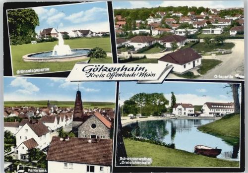 Götzenhain Schwanenweiher Dreieichenhain, Grünanlage