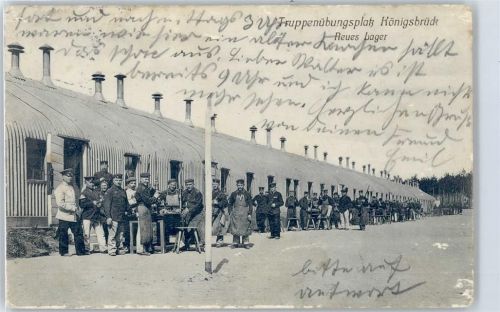 Königsbrück Truppenübungsplatz, Neues Lager