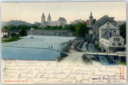 Rochlitz Schwankender Steg, Schloss
