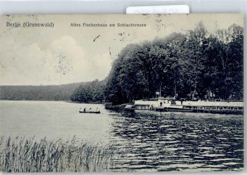 Grunewald Altes Fischerhaus am Schlachtensee