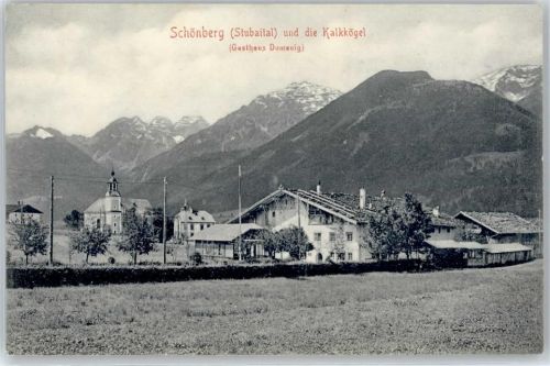 Schönberg Gasthaus Domanig, Kalkkögel