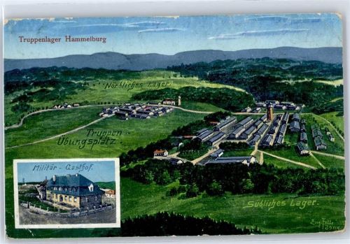Hammelburg Militär-Gasthof, Truppenlager