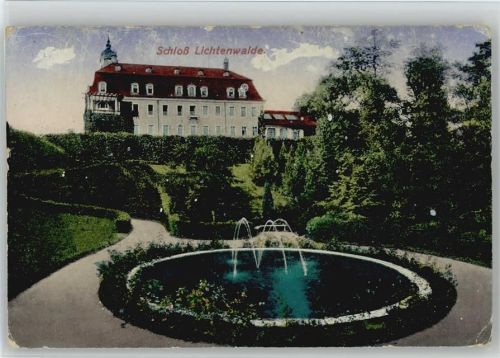 Niederwiesa 1928 Schloß Lichtenwalde