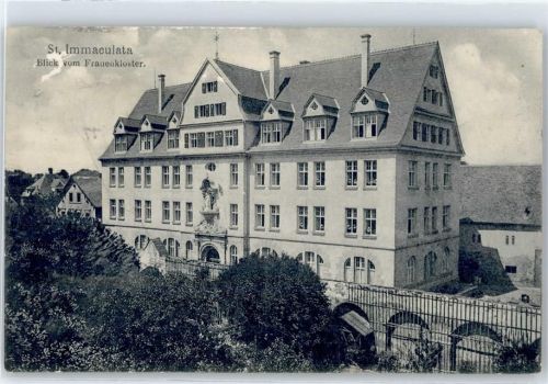 Dillingen St. Immaculata, Blick vom Frauenkloster