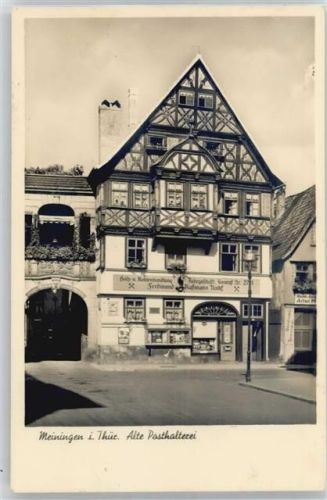 Meiningen Alte Posthalterei