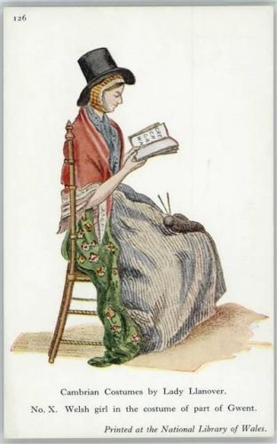 England No X Welsh girl in the costume of part of Gwent Buch lesen