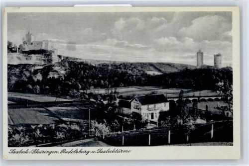 Saaleck Rudelsburg, Saalecktürme