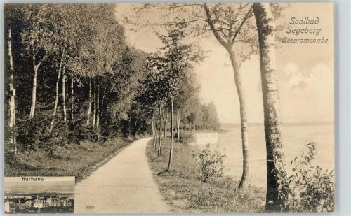 Bad Segeberg Seepromenade Kurhaus