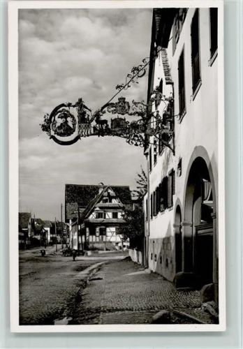 Weisweil Wirtshausschild Gasthaus zum Erbprinzen