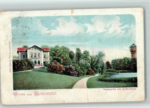 Wolfenbüttel Wallpartie mit Kaffeehaus