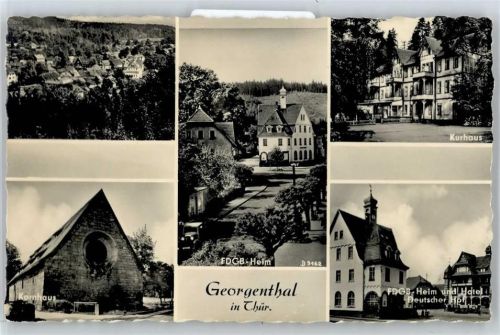 Georgenthal Kurhaus, Kornhaus, Ferienheim, Hotel Deutscher Hof