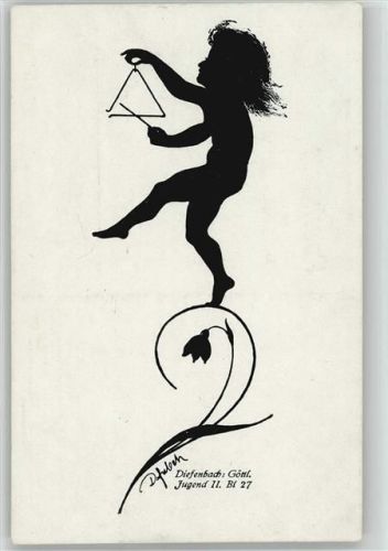 Schattenbild Göttl. Jugend II Bl. 27