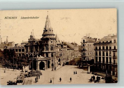 W8000 München Löwenbräukeller Straßenbahn Löwenbräukeller