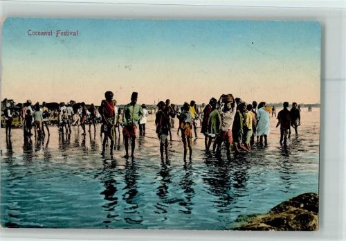 Coconut Festival 1912 - Ereignis AK