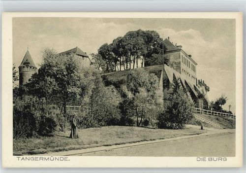 Tangermünde 1915 Die Burg