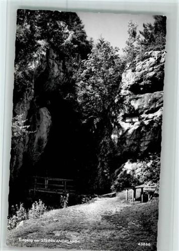 Gutenstein Eingang zur Steinwandklamm