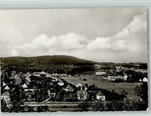 Bad Iburg Kurviertel mit Dörenberg