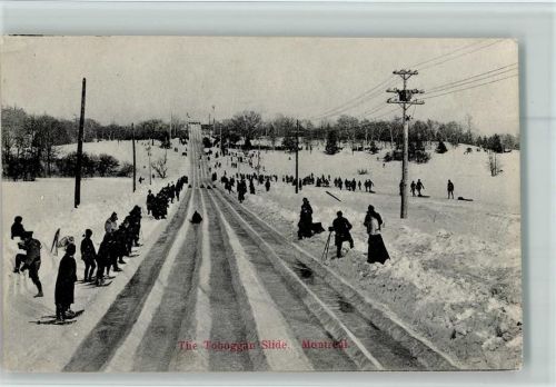 Montreal 1915 Eisrutschbahn - The Toboggan Slide - Fotoapparat , good condition