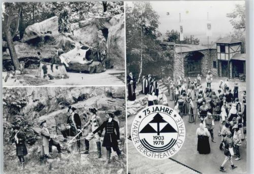 Thale 75 Jahre Harzer Bergtheater Sommernachtstraum Shakespeare Räuber Schiller Stadthauptmann Karst zu Quedlinburg Auenmüller