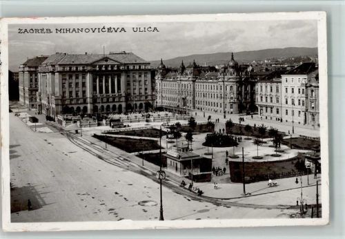 Zagreb Mihanoviceva Straße
