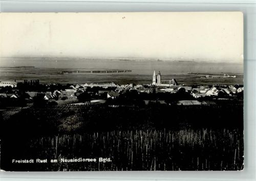 Rust Gesamtansicht Rust am Neusiedlersee