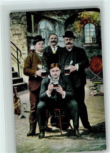 Herbstein Männer mit Bierkrügen