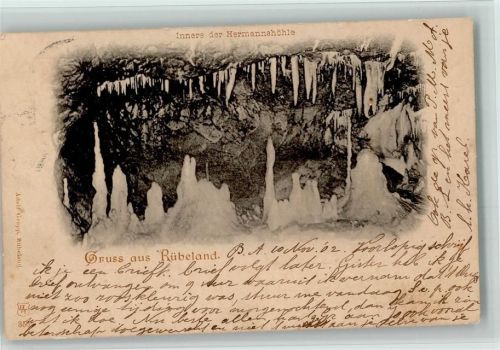 Rübeland Hermannshöhle Tropfstein Innenaufnahme