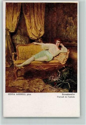 1919 Galerie Wiener Künstler Nr. 361 - sign Loebell - Rosenkavalier - schöne Frau