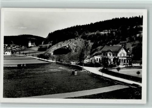 Sloup v Cechách 1933 Hotel und Teilansicht AK