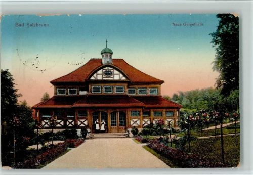 Bad Salzbrunn 1918 Neue Gurgelhalle