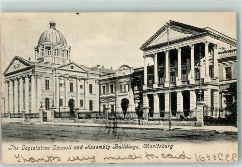 Pietermaritzburg 1905 The LEgislative Council and Assembly Buildings