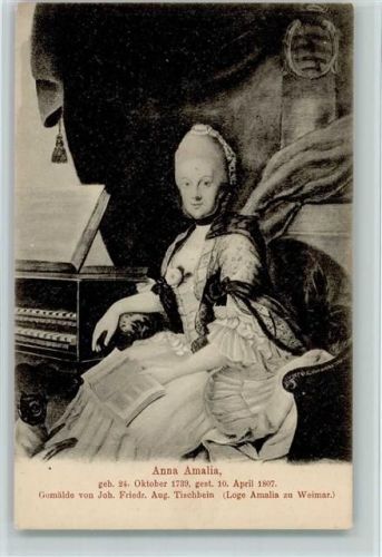 Anna Amalia - Gemälde von Tischbein