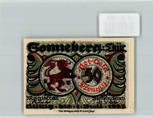 Sonneberg Notgeld