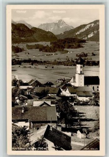 Altstädten 1952 Ortsansicht