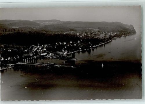 Unteruhldingen Luftaufnahme Hafeneinfahrt