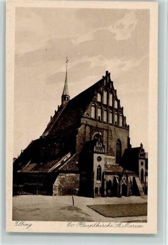 Elbing Evangel. Hauptkirche St. Marien