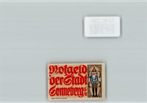 Sonneberg Notgeld