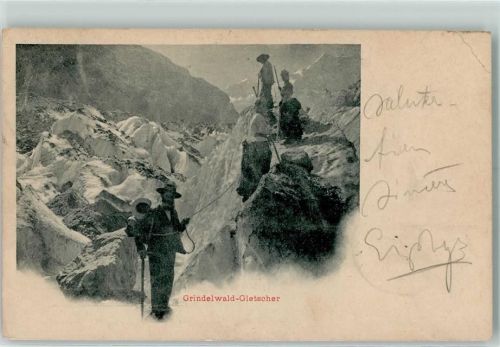 1898 Grindelwald Gletscher