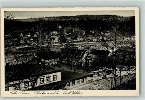 Wehlen Stadt Ortsansicht