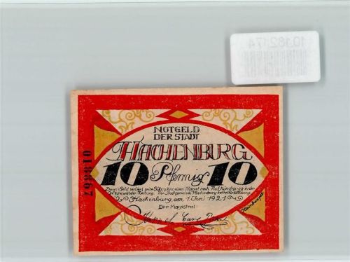 Hachenburg Notgeld