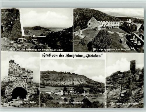 Wandersleben Burgruine Gleichen